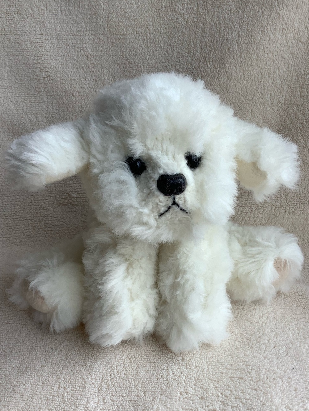 Russ Berrie Plush Muffin Jr Bichon Frise Dog Puppy Dog 4239 Stuffed Animal
